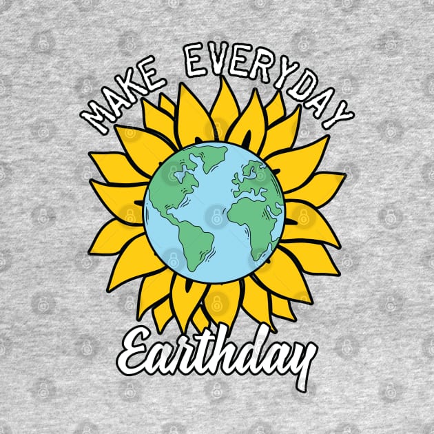 Make Everyday Earthday by DavidBriotArt